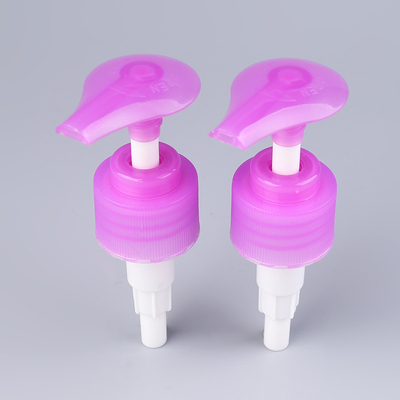 UV roses de pompe de lotion du shampooing 1.8cc enduits vissent en bas de la serrure