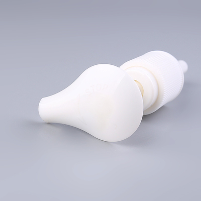 Blancs nervurés vissent la pompe 28/400, pompe de lotion de distributeur pour la bouteille