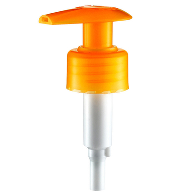 Pompe en plastique de lotion de serrure de gauche à droite, ODM de pompe de distributeur de savon de shampooing