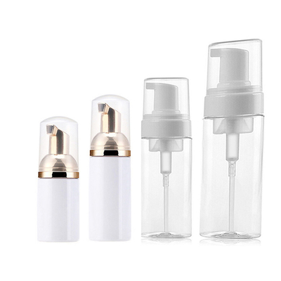 Bouteilles en plastique de cosmétiques vides d'ANIMAL FAMILIER avec la pompe 30ml 50ml 60ml de mousse