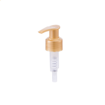 Pompe en plastique de distributeur de lavage de main, ODM de la pompe 1.2ml de bouteille de shampooing
