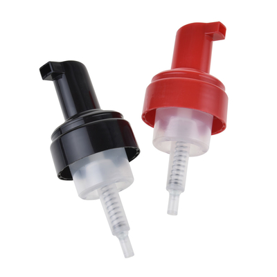 Pompe 28mm pp en plastique de savon de mousse d'OEM matériels pour des bouteilles de savon liquide