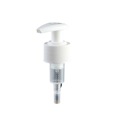 Pompe 24/410 de lotion de plastique de shampooing 28/410 sortie 1.2cc pour la bouteille