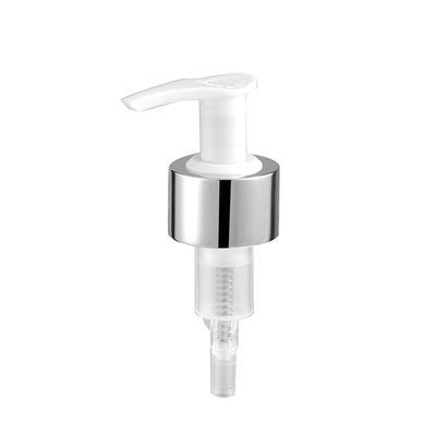 Pompe 24/410 de lotion de plastique de shampooing 28/410 sortie 1.2cc pour la bouteille