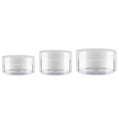 Pots cosmétiques en plastique colorés pour l'emballage crème 5g 10g 15g de lotion