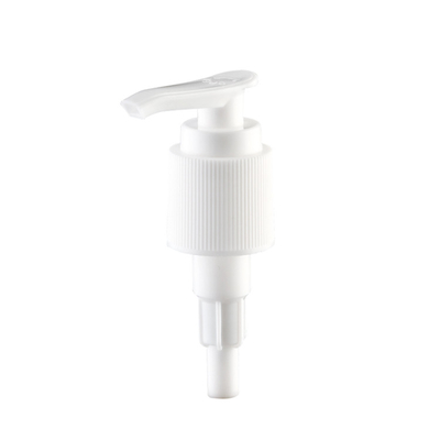 Pompe blanche de lotion de distributeur de vis 24/415 28/415 pour la bouteille cosmétique
