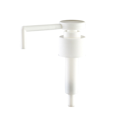 Long matière plastique de la pompe 28/410 de bouteille d'aseptisant de main de bec
