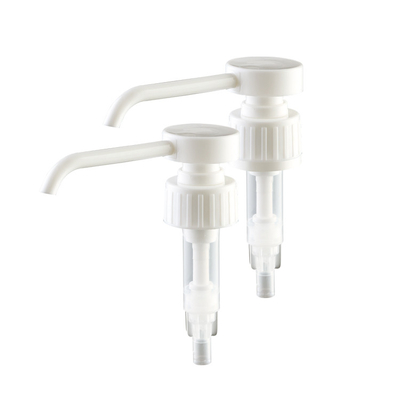 Long matière plastique de la pompe 28/410 de bouteille d'aseptisant de main de bec